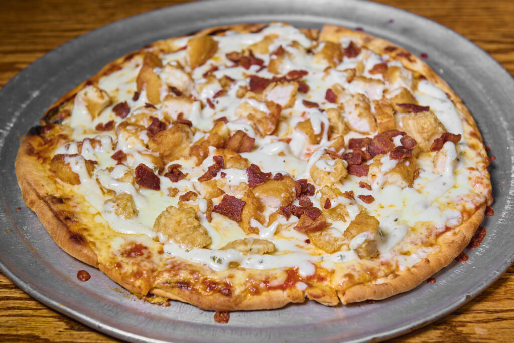 CHICKEN BACON RANCH PIZZA